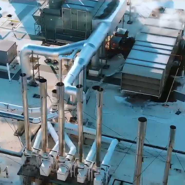 Sistemas de extracción e inyección de aire industrial atendidos por Grupo GANNA